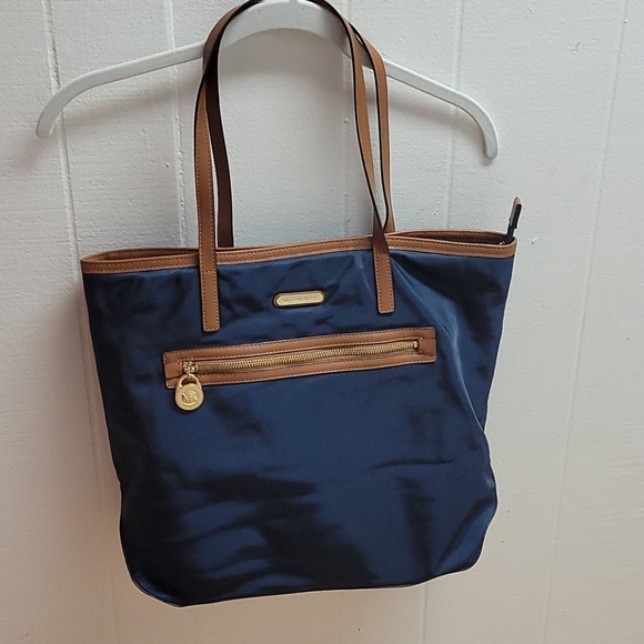 Michael Kors Kempton tote bag-large navy - Picture 1 of 8